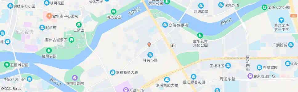 金华荷塘新村_公交站地图_金华公交_妙搜公交查询2025
