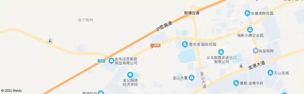 金华鞋塘_公交站地图_金华公交_妙搜公交查询2025