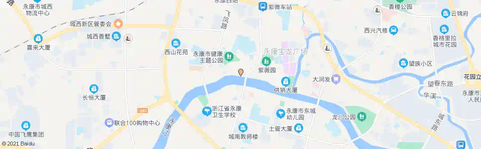 金华紫微桥_公交站地图_金华公交_妙搜公交查询2025