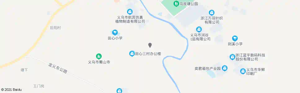 金华田心南_公交站地图_金华公交_妙搜公交查询2025