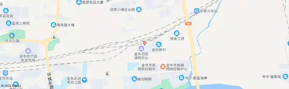 金华立交桥路口_公交站地图_金华公交_妙搜公交查询2025