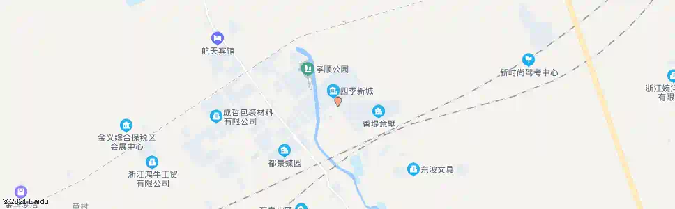 金华四季新城南_公交站地图_金华公交_妙搜公交查询2025