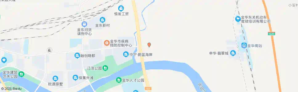 金华二环路口(临)_公交站地图_金华公交_妙搜公交查询2025