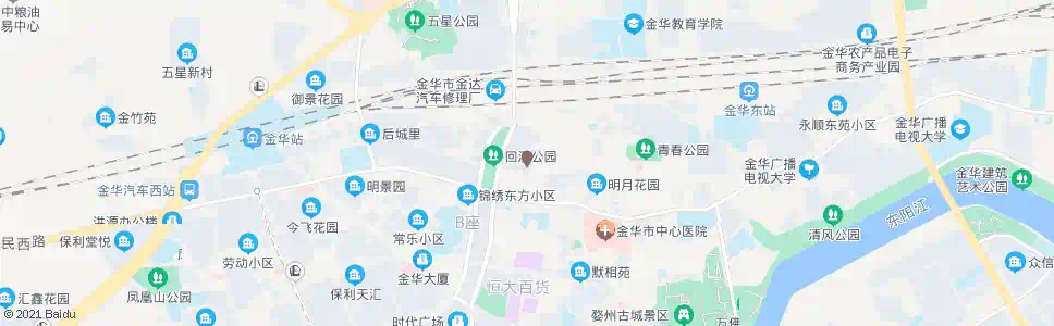 金华杨思岭社区_公交站地图_金华公交_妙搜公交查询2025