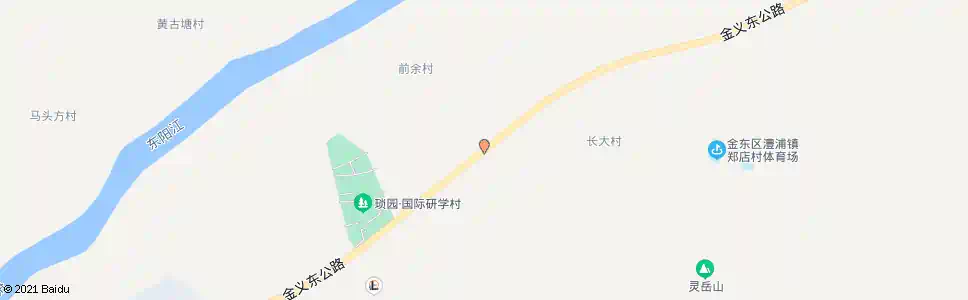 金华后余_公交站地图_金华公交_妙搜公交查询2025