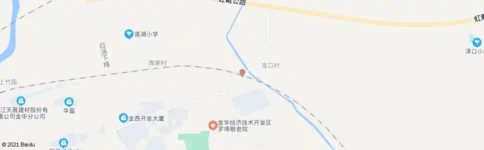 金华金西大道金发街口_公交站地图_金华公交_妙搜公交查询2025