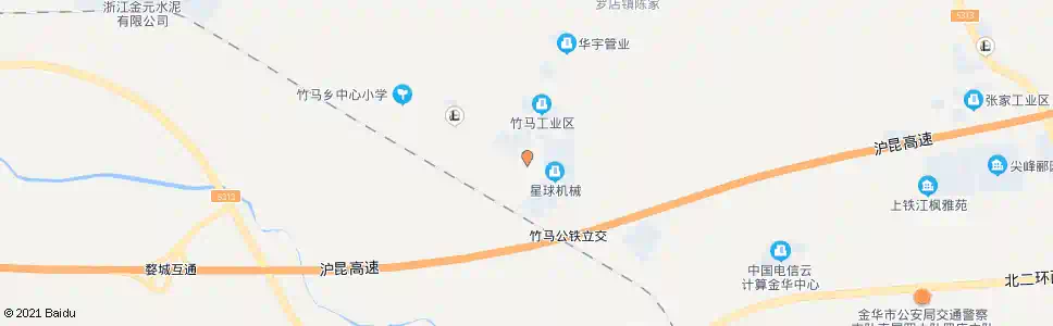 金华竹马工业园区_公交站地图_金华公交_妙搜公交查询2025