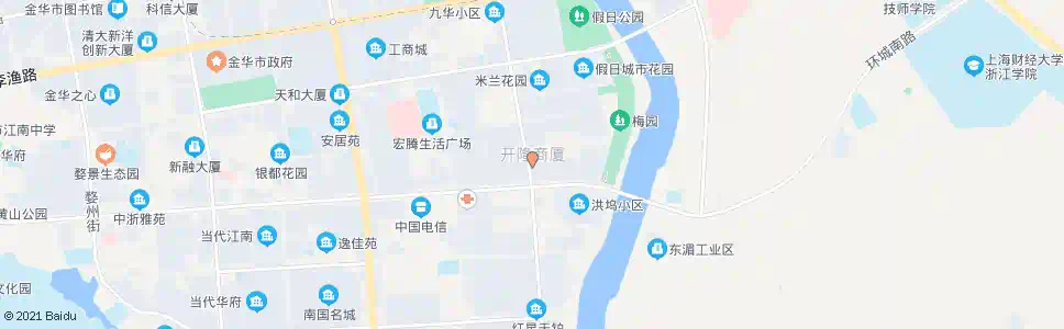 金华洪坞_公交站地图_金华公交_妙搜公交查询2025