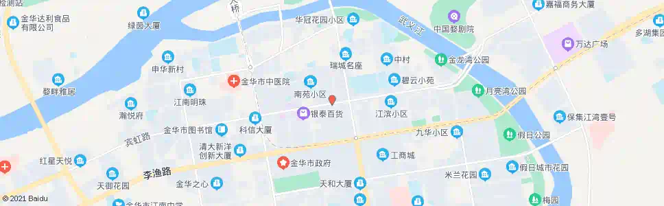 金华金发广场_公交站地图_金华公交_妙搜公交查询2025