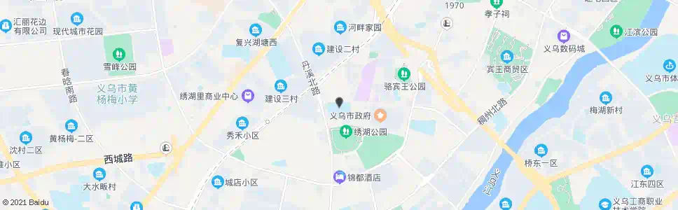 金华绣湖小学_公交站地图_金华公交_妙搜公交查询2025