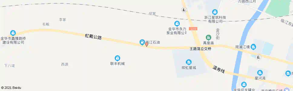 金华潘村垅_公交站地图_金华公交_妙搜公交查询2025