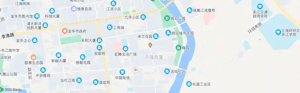 金华香格里花园_公交站地图_金华公交_妙搜公交查询2025
