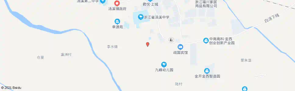 金华汤溪老车站_公交站地图_金华公交_妙搜公交查询2025
