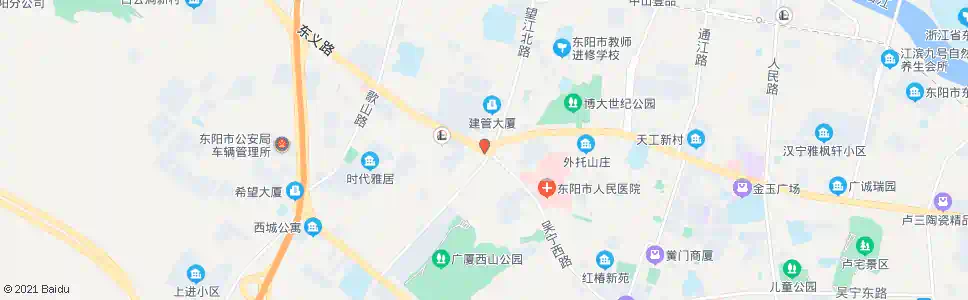 金华西牌楼_公交站地图_金华公交_妙搜公交查询2025