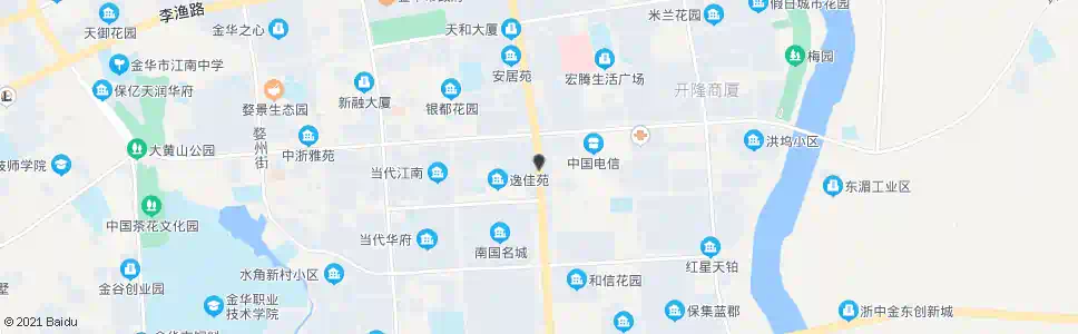 金华交巡警一大队_公交站地图_金华公交_妙搜公交查询2025