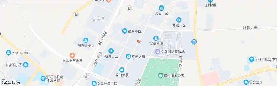 金华国际商贸城三期西1_公交站地图_金华公交_妙搜公交查询2025