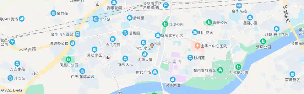 金华四校_公交站地图_金华公交_妙搜公交查询2025