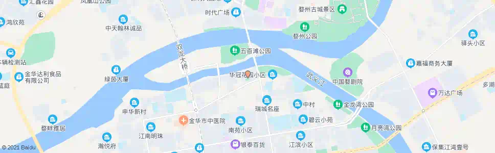 金华少年宫_公交站地图_金华公交_妙搜公交查询2025
