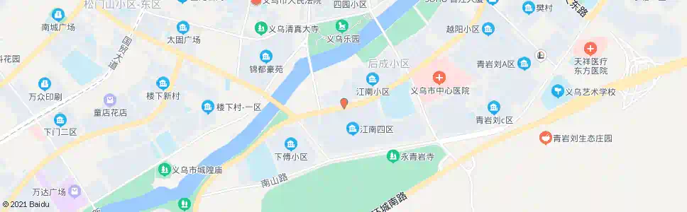 金华下傅_公交站地图_金华公交_妙搜公交查询2025