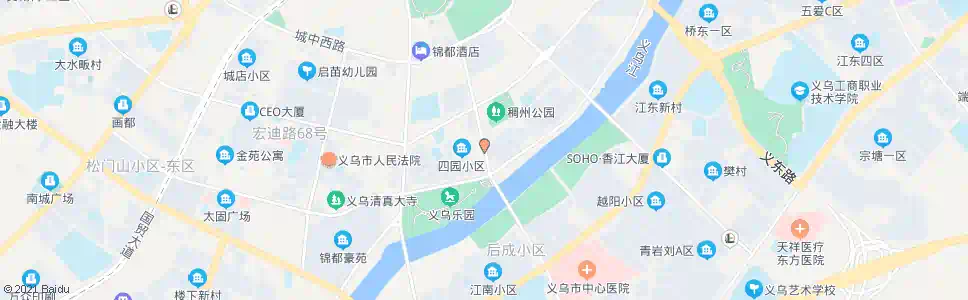 金华临时停靠点(城中北路)_公交站地图_金华公交_妙搜公交查询2025