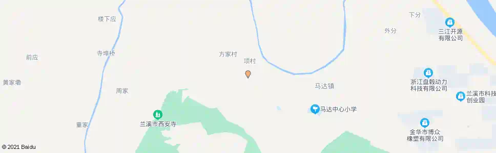 金华项村_公交站地图_金华公交_妙搜公交查询2025