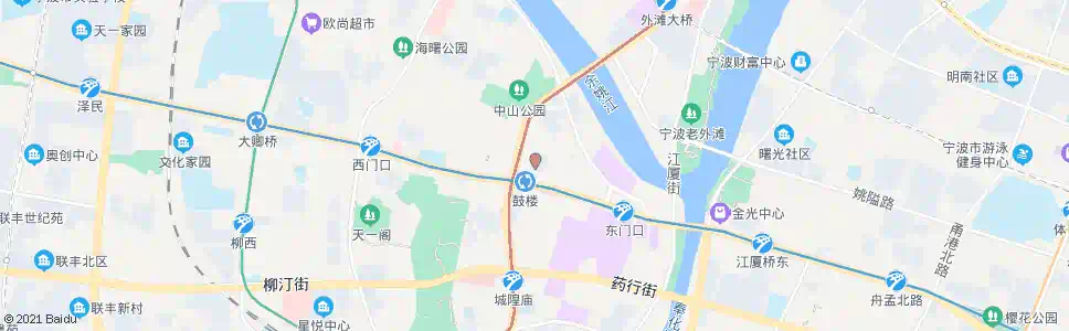 金华园丁新村1站_公交站地图_金华公交_妙搜公交查询2025