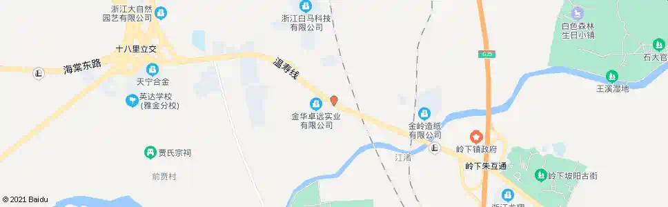 金华雅湖_公交站地图_金华公交_妙搜公交查询2025