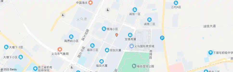 金华国际商贸城H区西I_公交站地图_金华公交_妙搜公交查询2025