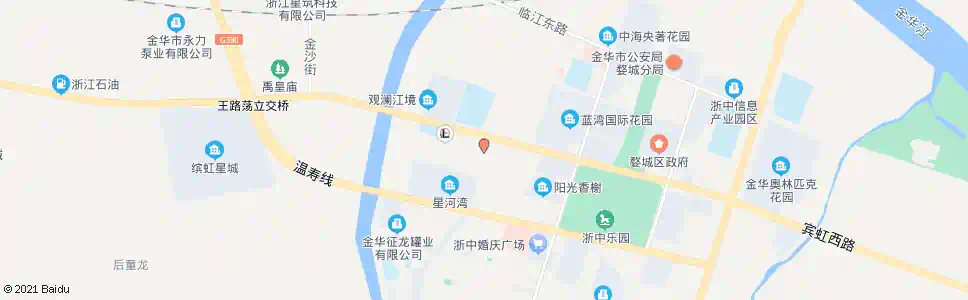 金华黄堰头_公交站地图_金华公交_妙搜公交查询2025