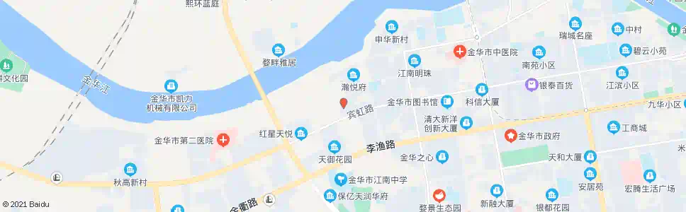 金华康西花园_公交站地图_金华公交_妙搜公交查询2025