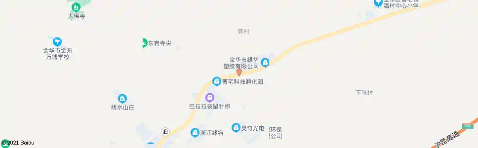 金华黄金畈_公交站地图_金华公交_妙搜公交查询2025