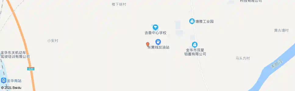金华含香圆盘_公交站地图_金华公交_妙搜公交查询2025