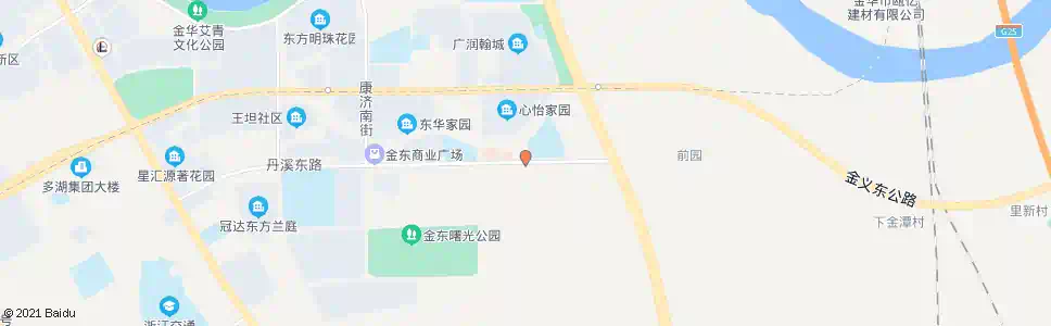 金华牛皮塘_公交站地图_金华公交_妙搜公交查询2025