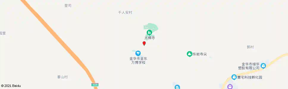金华大佛寺_公交站地图_金华公交_妙搜公交查询2025
