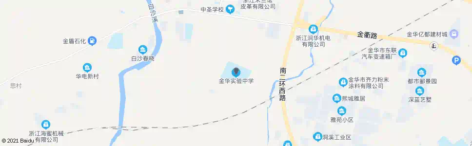 金华实验小学_公交站地图_金华公交_妙搜公交查询2025