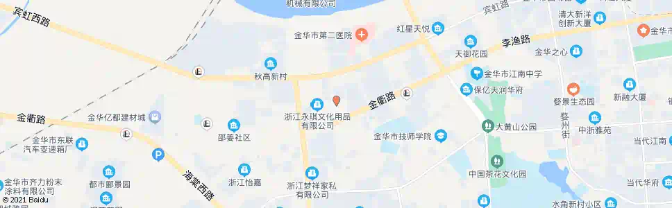 金华金华日报印务中心_公交站地图_金华公交_妙搜公交查询2025