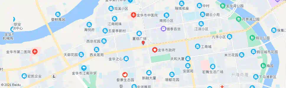 金华中级人民法院_公交站地图_金华公交_妙搜公交查询2025