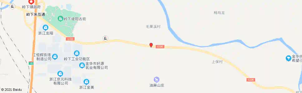 金华柿树塘_公交站地图_金华公交_妙搜公交查询2025