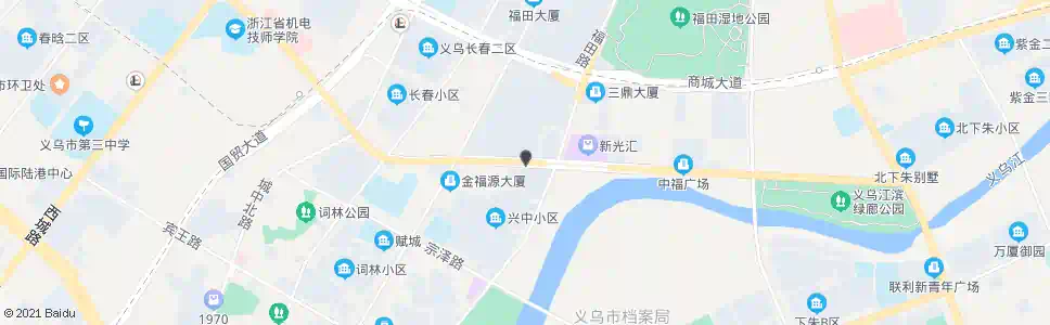 金华国际商贸城H区西1_公交站地图_金华公交_妙搜公交查询2025