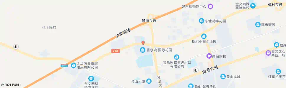 金华香水湾_公交站地图_金华公交_妙搜公交查询2025