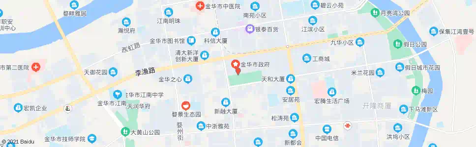 金华国际村_公交站地图_金华公交_妙搜公交查询2025