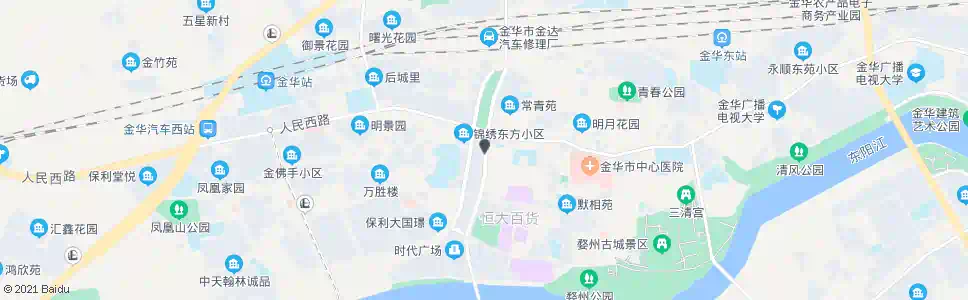 金华回溪公园_公交站地图_金华公交_妙搜公交查询2025