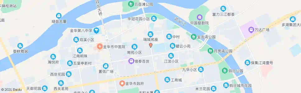 金华金华五中_公交站地图_金华公交_妙搜公交查询2025