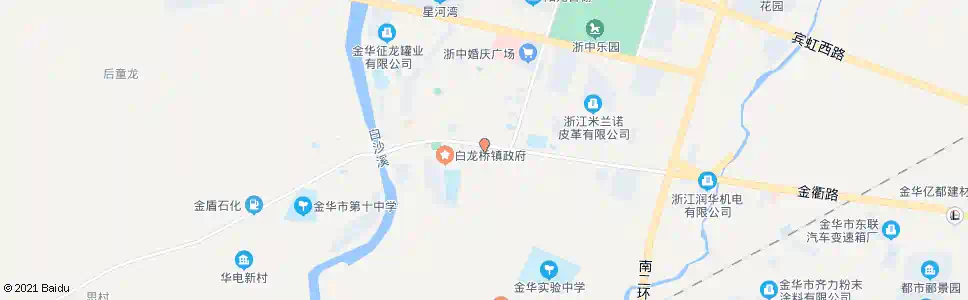 金华飞行笔业_公交站地图_金华公交_妙搜公交查询2025