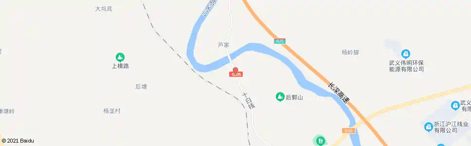 金华叶长埠_公交站地图_金华公交_妙搜公交查询2025