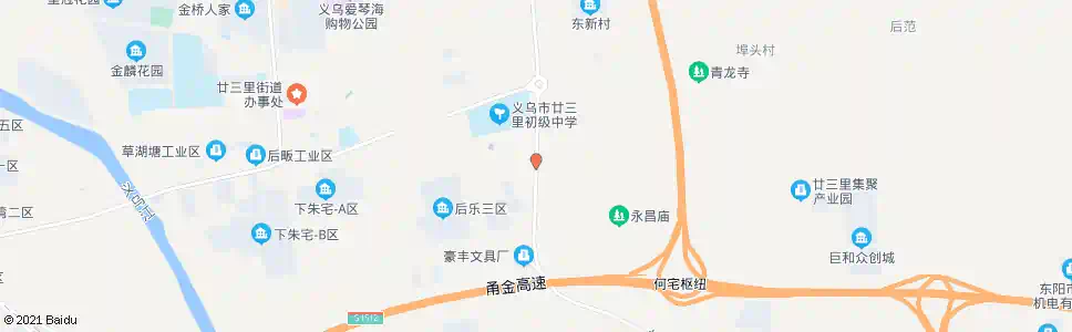 金华王畈村_公交站地图_金华公交_妙搜公交查询2025