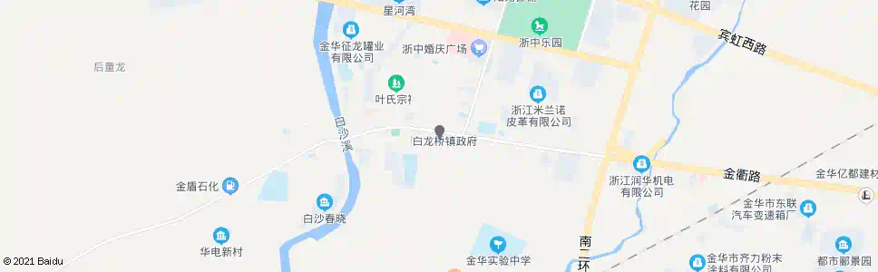 金华华凯彩印_公交站地图_金华公交_妙搜公交查询2025