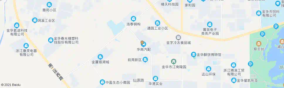 金华尼奥普兰_公交站地图_金华公交_妙搜公交查询2025