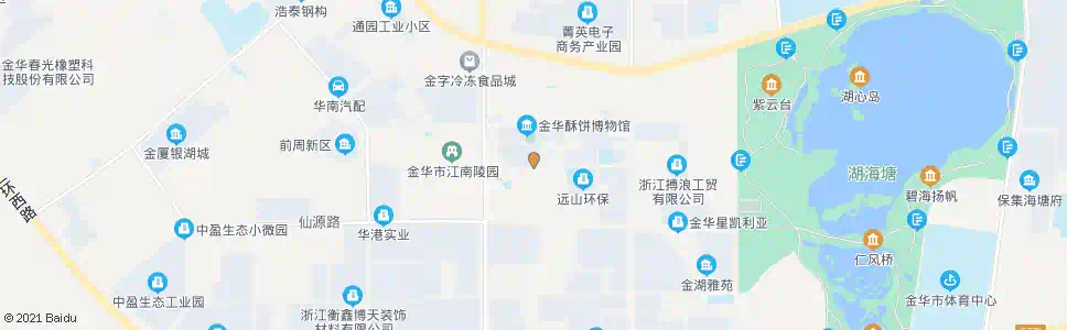 金华博尚电子(吕献塘村)_公交站地图_金华公交_妙搜公交查询2025