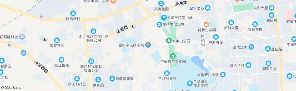 金华技师学院_公交站地图_金华公交_妙搜公交查询2025